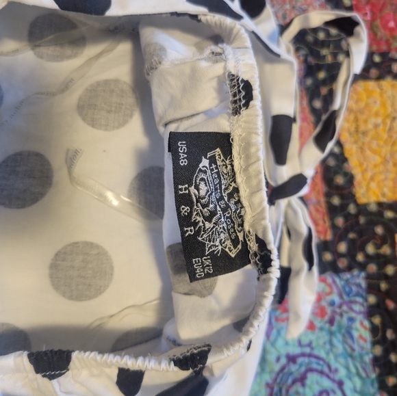 Polka Dot Halter Neck Swing Dress - Picture 2 of 4